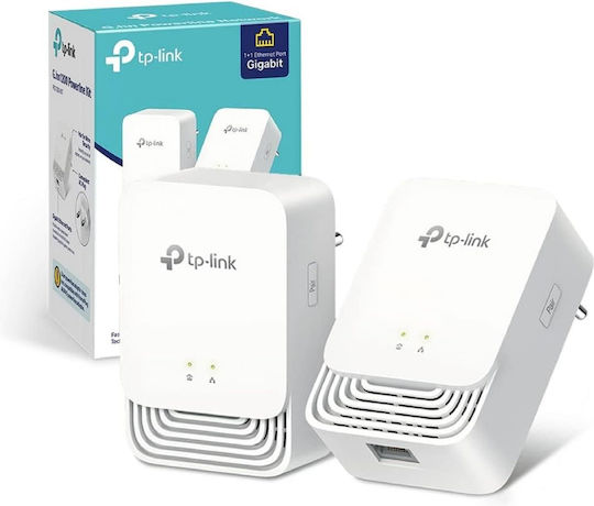 TP-LINK PG1200 KIT V1 v1 Powerline Double Wired and Gigabit Ethernet Port