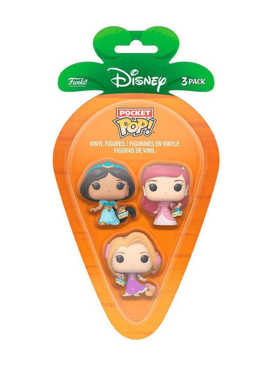 Funko Pocket Pop! Movies: Princess Rapunzel Ariel Jasmin 3τμχ Funko Pocket Pop! Movies: Princess Rapunzel Ariel Jasmin 3τμχ