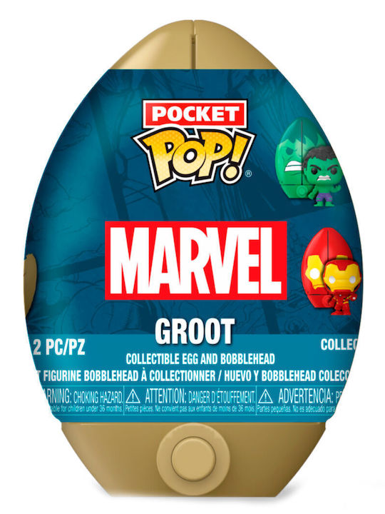 Egg Figure Pocket Pop Marvel Assorted 12 Pieces