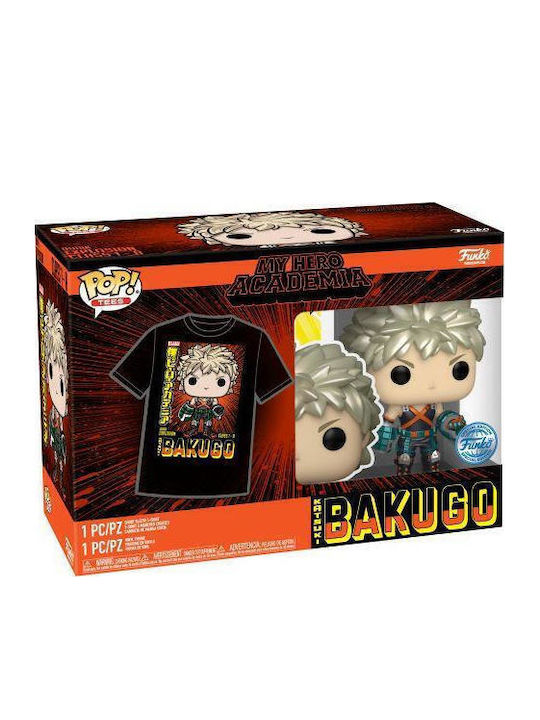 Pop! Animation: My Hero Academia - Adult: Katsuki Bakugo Metallic Vinyl Figure T-Shirt (XL) Special Edition (Exclusive) Pop! Animation: My Hero Academia - Adult: Katsuki Bakugo Metallic Vinyl Figure T-Shirt (XL) Special Edition (Exclusive)