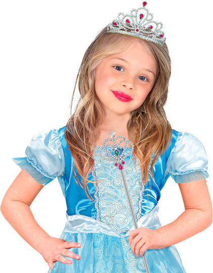Karneval Zauberstab Silber 1Stück