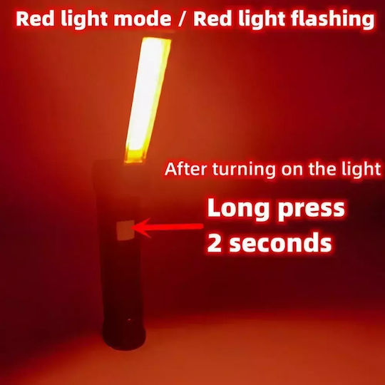 Rechargeable Workshop Light LED with Brightness up to 2700lm