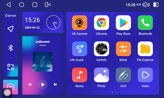 Clarion Автомобилна Аудио Система (Блутут/USB/WiFi/GPS/Apple-Carplay/Android-Auto) с Тъчскрийн 9.5"