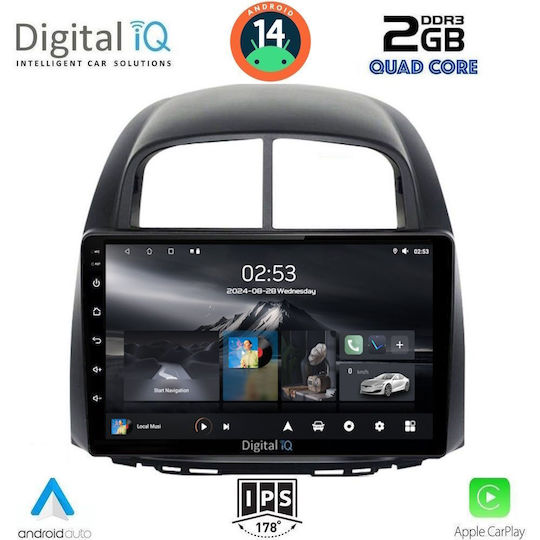 Sistem Audio Auto pentru Daihatsu Sirion 2006-2012 (Bluetooth/USB/AUX/WiFi/GPS/Apple-Carplay/Android-Auto) cu Ecran Tactil 10"