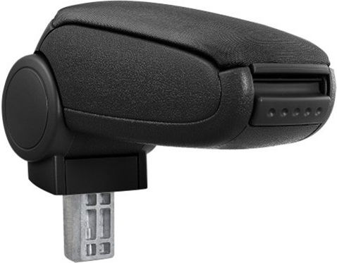 Armrest Τεμπέλης Αυτοκινήτου Υφασμάτινος Συμβατός με Opel Astra H σε Μαύρο Χρώμα