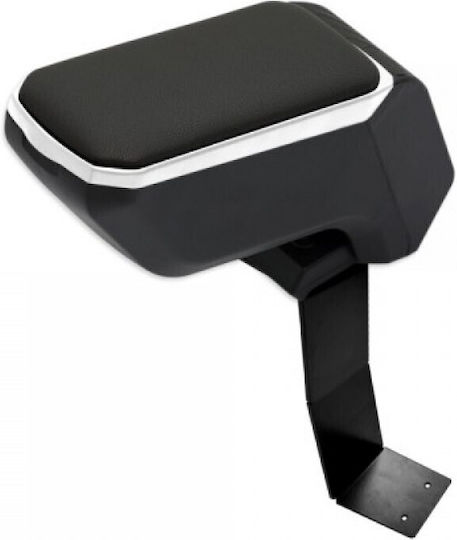S-dizayn Car Leather Armrest for Dacia Logan Black