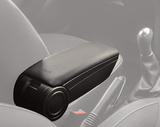 Rati Armster Car PU Armrest for Dacia Duster Black