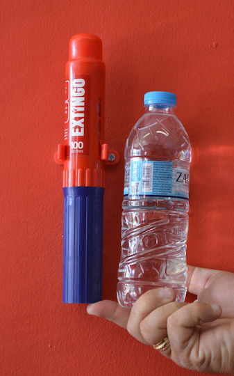 Alltech Extingo 100 Ecological Manual Portable Fire Extinguisher with Stand