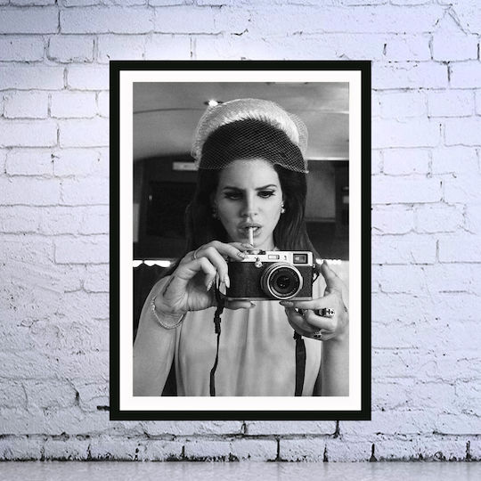 Poster Lana Del Rey Prt016 21cm X 30cm White Frame PVC 18x24
