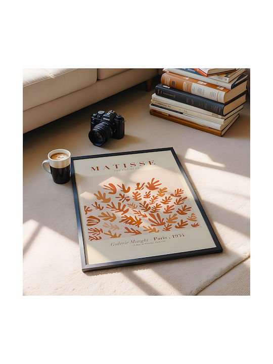 Poster Matisse Cut-outs Art070 21cm X 30cm Λευκό Κάδρο Pvc 18x24