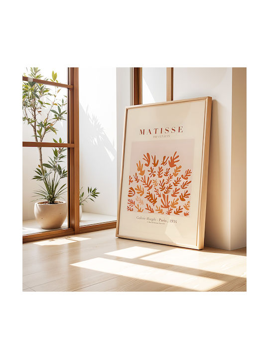 Poster Matisse Cut-outs Art070 21cm X 30cm Λευκό Κάδρο Pvc 18x24