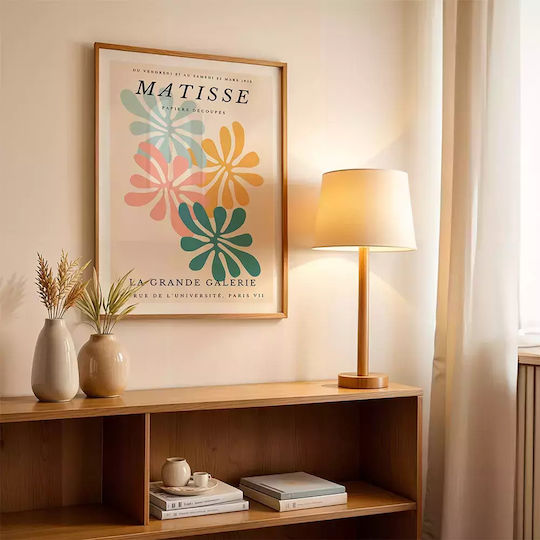 Poster Matisse La Grande Galerie Art017 21cm X 30cm Λευκό Κάδρο Pvc 18x24