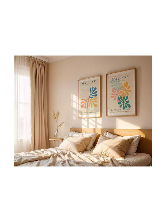 Poster Matisse La Grande Galerie Art017 21cm X 30cm Λευκό Κάδρο Pvc 18x24