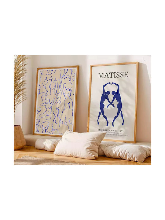 Poster Matisse Berggruen & Cie Art016 21cm X 30cm White Frame PVC 18x24