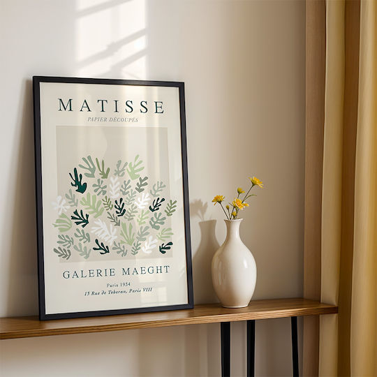 Poster Matisse Galerie Maeght Art042 21cm X 30cm White Frame PVC 18x24