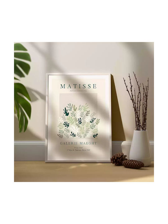 Poster Matisse Galerie Maeght Art042 21cm X 30cm White Frame PVC 18x24