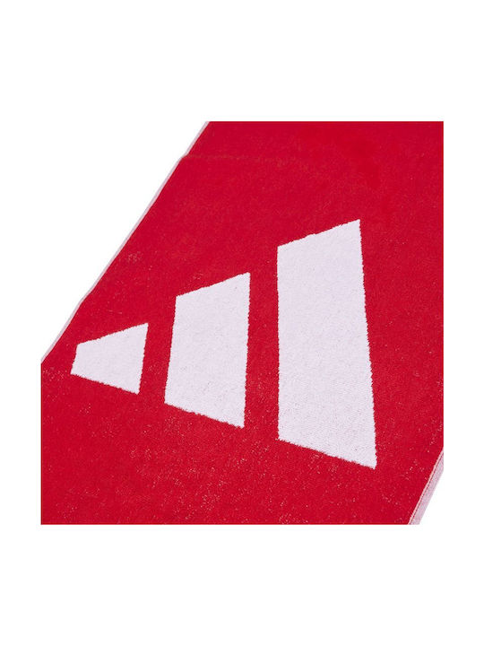 Unisex Towel Adidas 50x100 cm 3bar Red 4067905679034