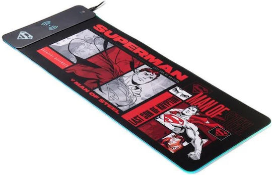 Numskull Numskull Superman Oversize Gaming Mat & Mobile Charger Pc Accessory