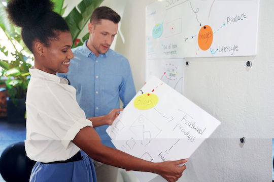 Nobo Magnetic Hanging Dry Erase Board 60x45cm