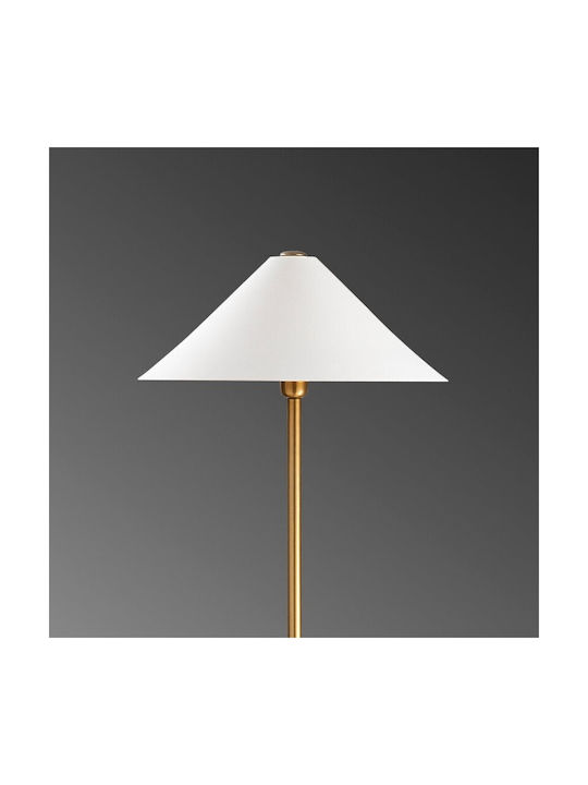 Megapap Cansu Lampa de podea Î150xL46cm. cu Soclu pentru Bec E27 Alb