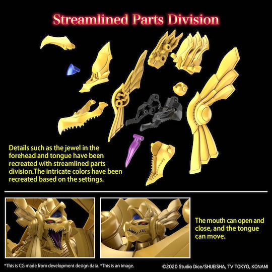 Yu-gi-oh -figure-rise Stand Amplified Winged Dragon Ra Model Kit