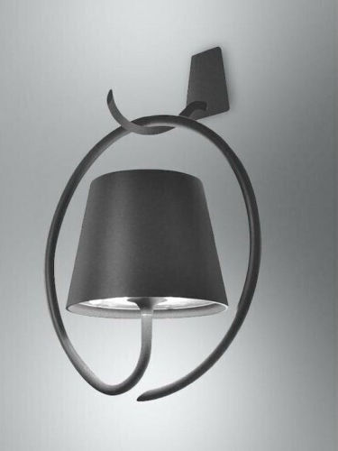 Zafferano Wall-Mounted Outdoor Lighting with Shade LED 2.2W 19.8x11cm Zafferano Wall-Mounted Outdoor Lighting with Shade LED 2.2W 19.8x11cm