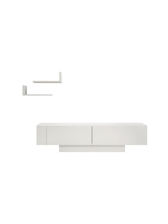 TV Stand Matera White L150xD31.5xH41.6cm
