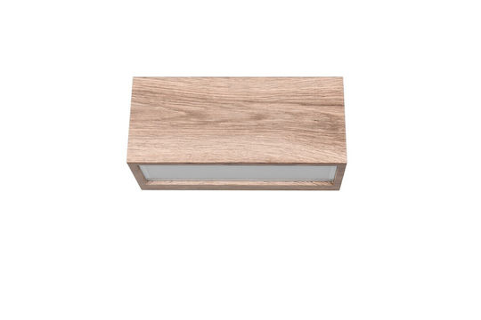Trio Lighting Стенен Външен Плафон E14 IP44 Двоен лъч 25x10x11εκ.