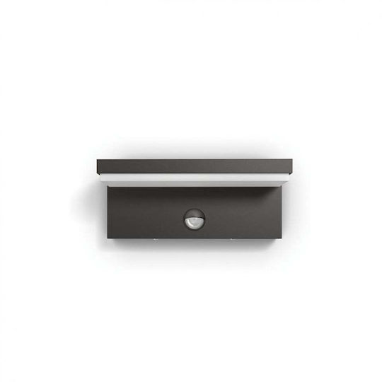 Philips Bustan Wandmontierte Außen-Deckenleuchte LED IP44 4.5W mit Warmweiß Licht