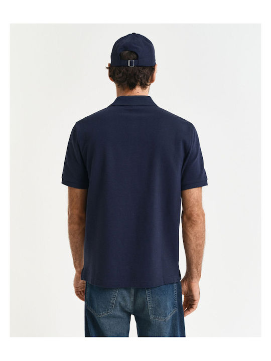 Gant Polo Pullover Navy Blue