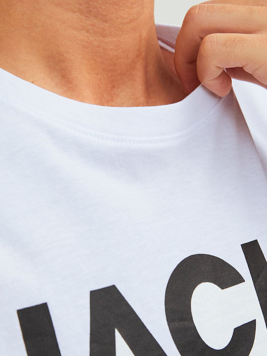T-shirt White/Black Letters