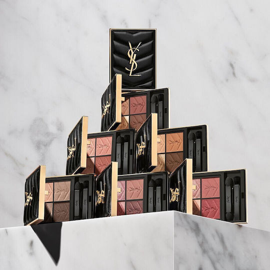 Ysl Mini Eye Shadow Palette in Solid Form 810 Over Orange 4gr