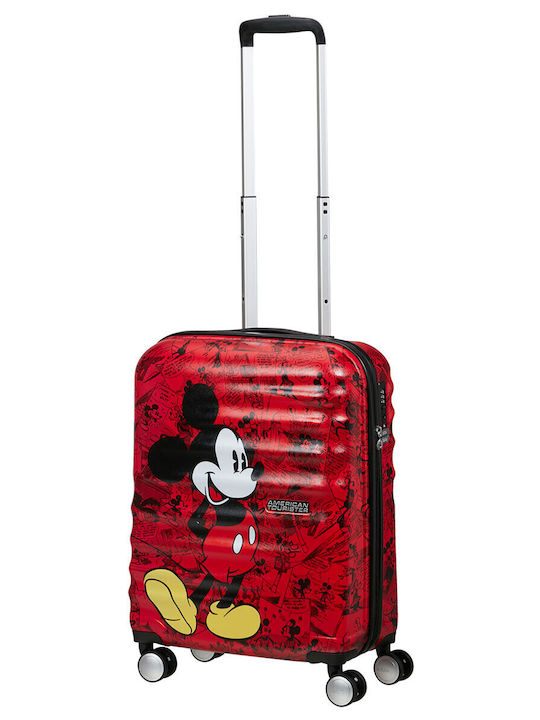 American Tourister Minnie Valiză De Călătorie Pentru Copii De Cabină Dură Multicoloră Cu 4 Roți Înălțime 55 Cm