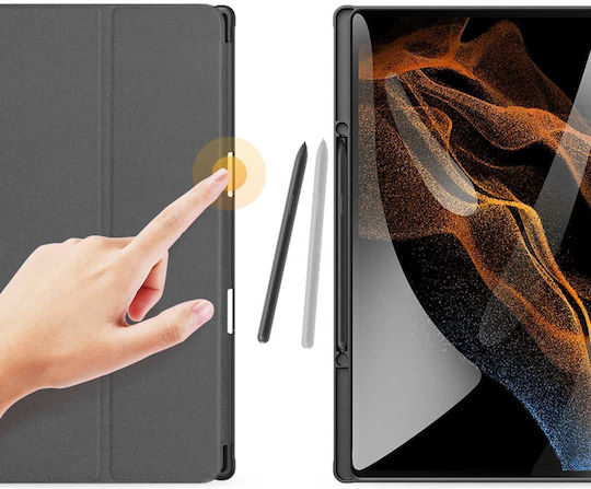 Dux Ducis Domo Flip Cover Negra (Galaxy Tab S9 Ultra)