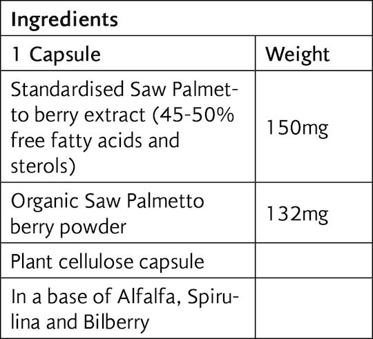 Viridian Saw Palmetto Extract 30 caps