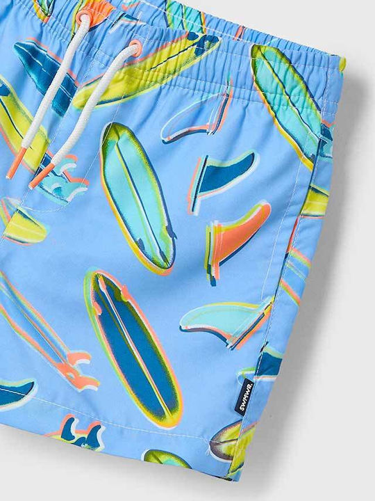 Mayoral Kids Swimwear Swim Shorts Blue