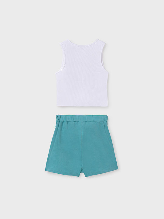 Mayoral Kids' Set with Shorts Summer 2pcs Blue