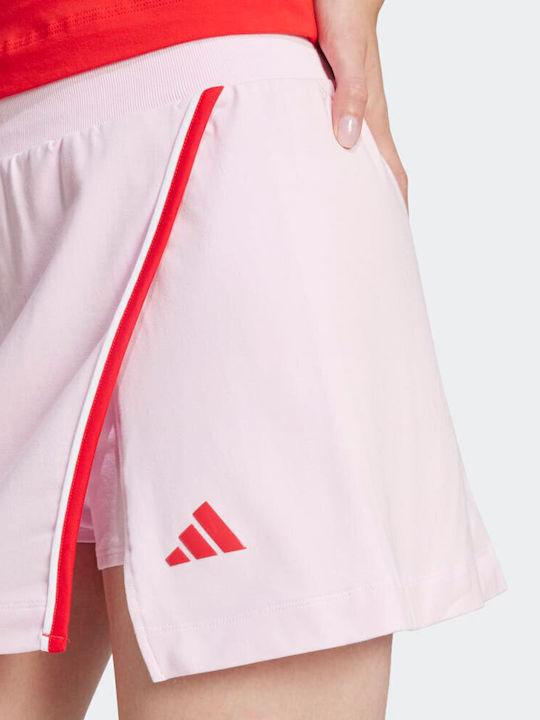 Essentials Colorpop Cotton Skort Γυναικεία Φούστα-Σορτς Ροζ