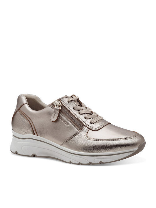 Damen Sneakers Gold