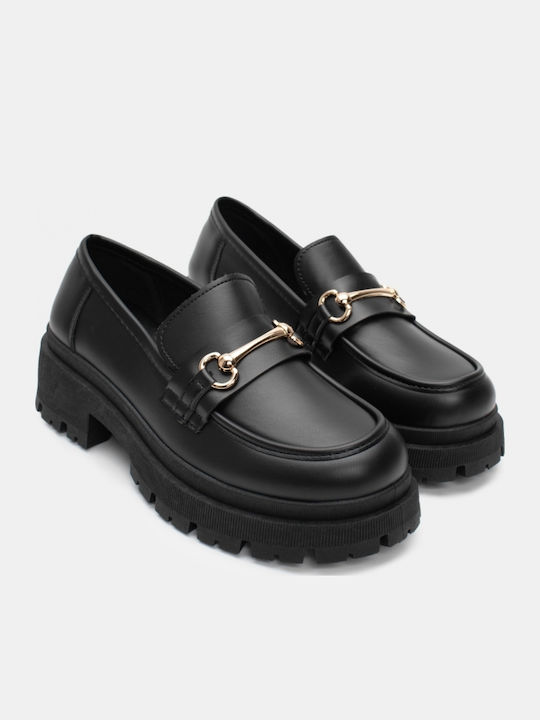 Дамски Loafers в Черен Цвят