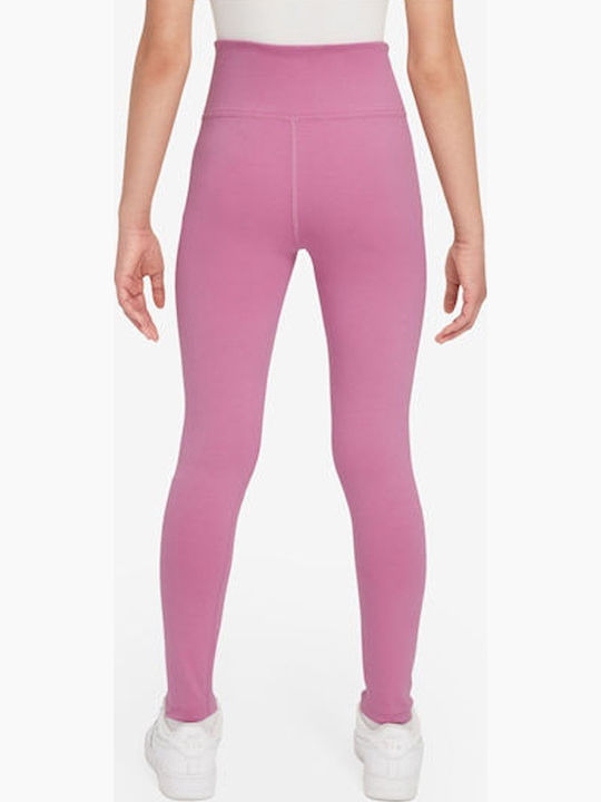 Kids Legging Sports Long Purple Sportswear