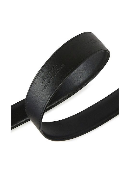 Love Berry H3 Leather Women's Belt Black
