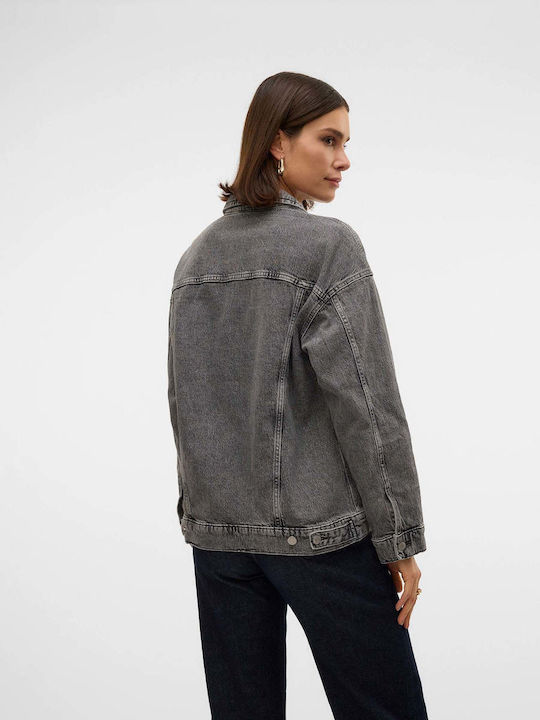 Vero Moda Jachetă din denim Grey