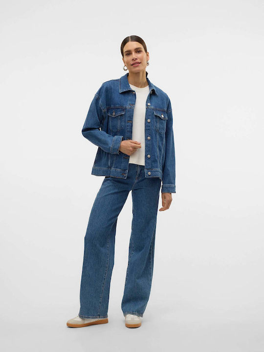 Vero Moda Jachetă din denim Medium Blue