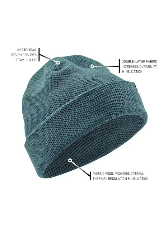 Beanie Unisex Σκούφος Πλεκτός σε Μπλε χρώμα