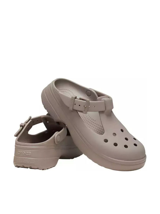 Crocs Classic Mary Jane Women's Clogs Brown