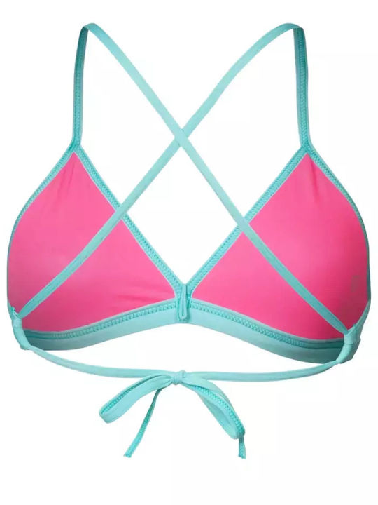 Triangle Bikini Top Light Blue