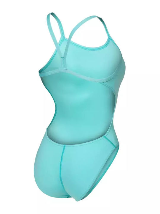 One-Piece Swimsuit Light Blue