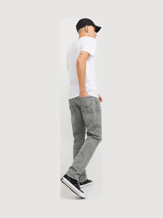 Herren Jeanshose Elastisches mit Schlank Anwendung Gray