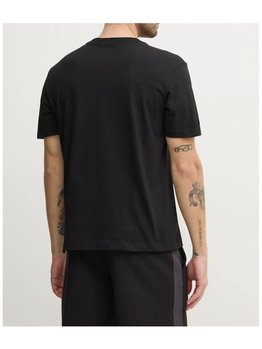 Calvin Klein Black Monologo Shift T-Shirt Schwarz